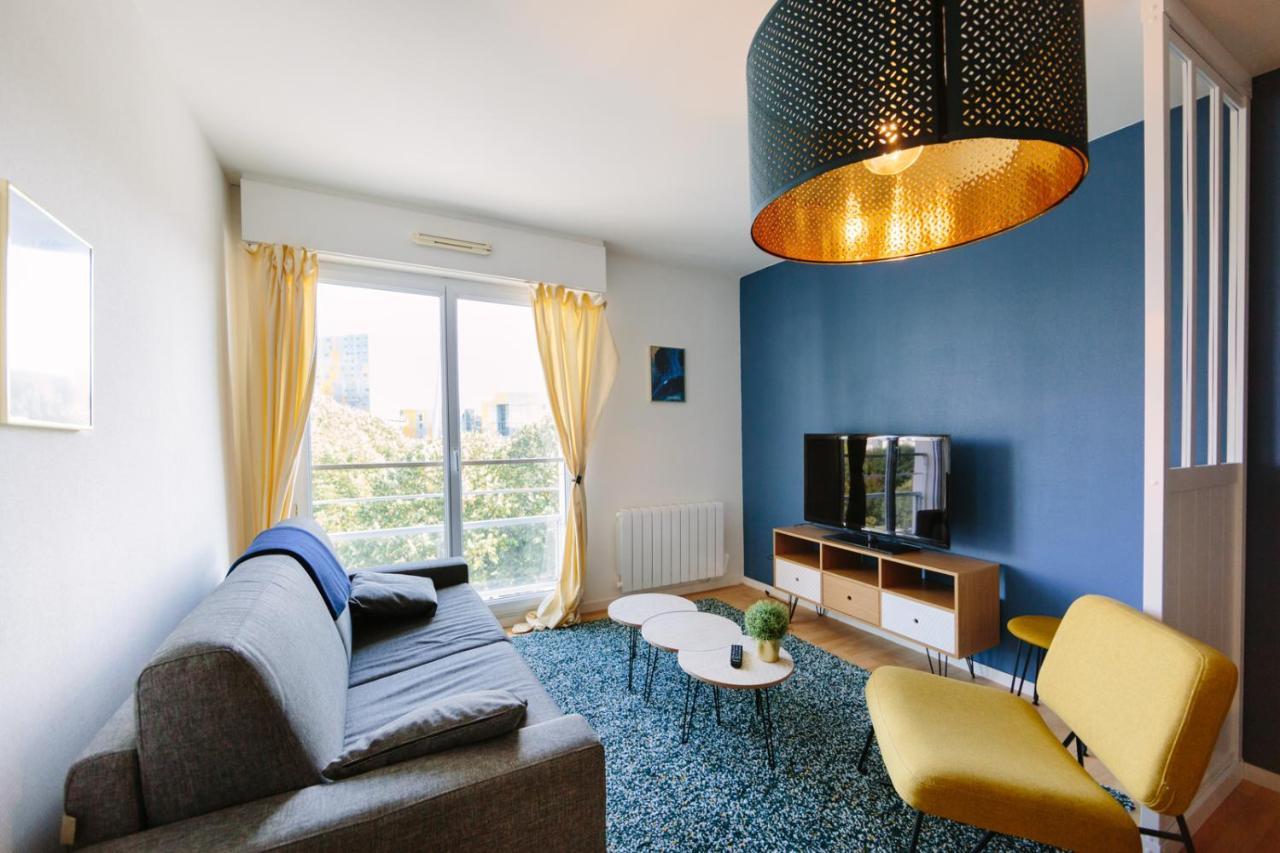 L'Idylle : T2 De Standing Avec Parking - Gare/Cite Des Congres/Lieu Unique Apartment Нант Екстериор снимка