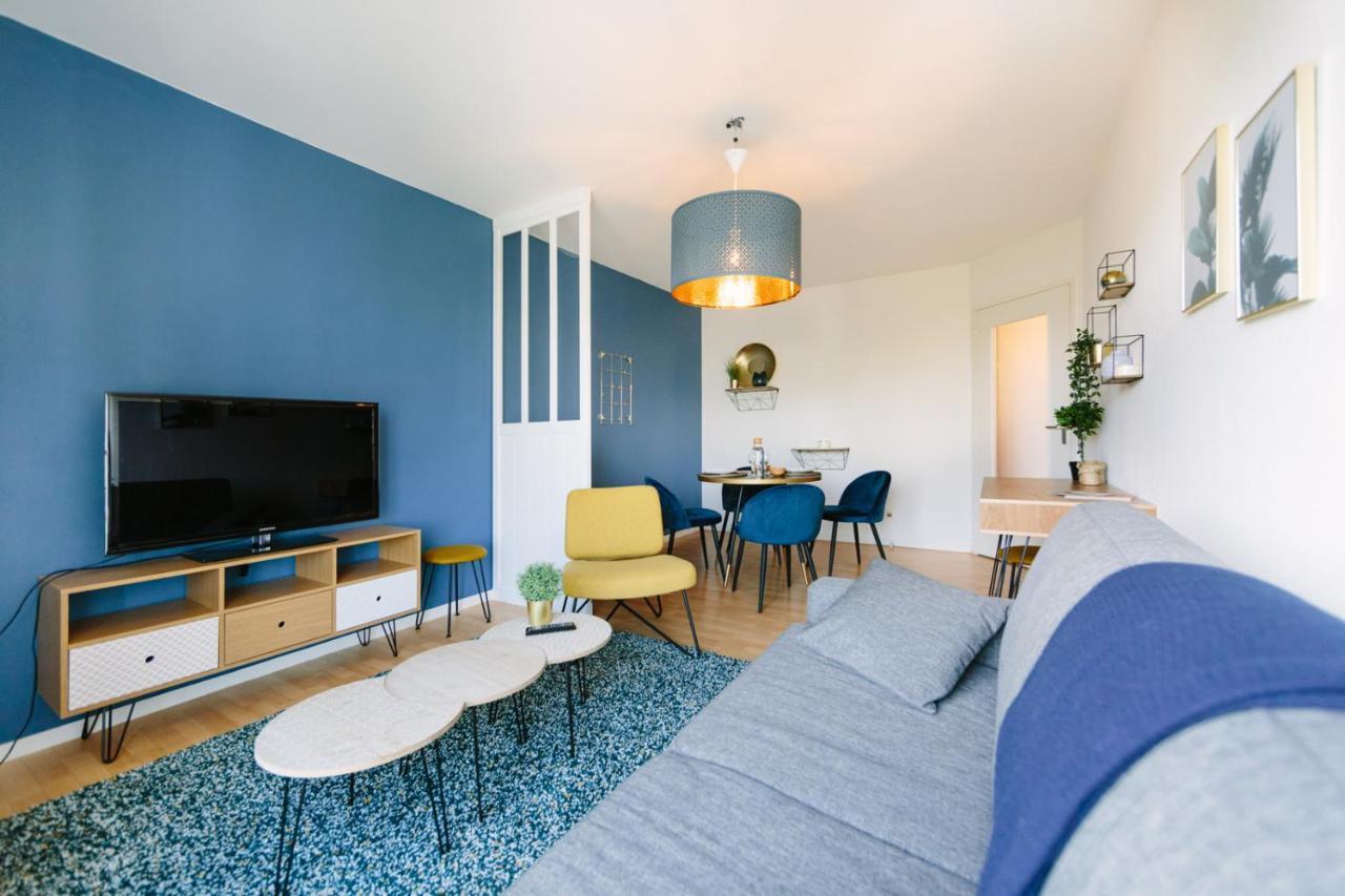 L'Idylle : T2 De Standing Avec Parking - Gare/Cite Des Congres/Lieu Unique Apartment Нант Екстериор снимка